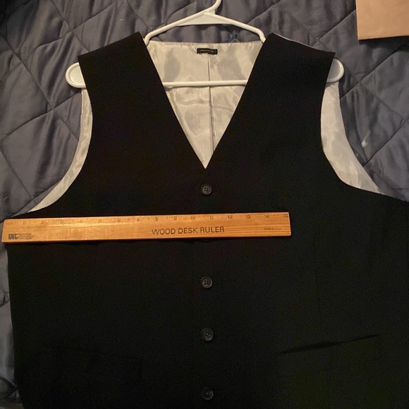 J Ferrar slim tuxedo vest - new - size L - Picture 5 of 5